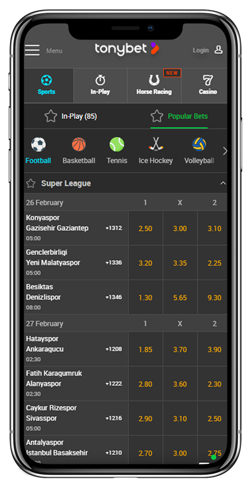 App TonyBet